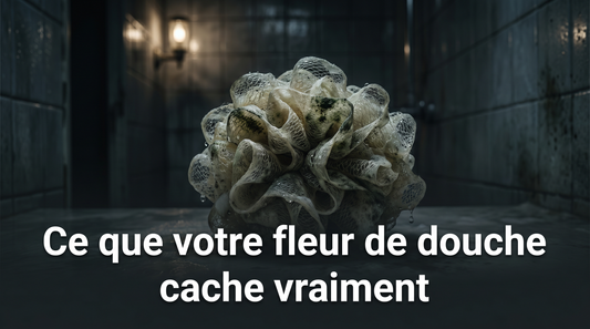 Ce que votre fleur de douche cache vraiment (et c'est pas beau)