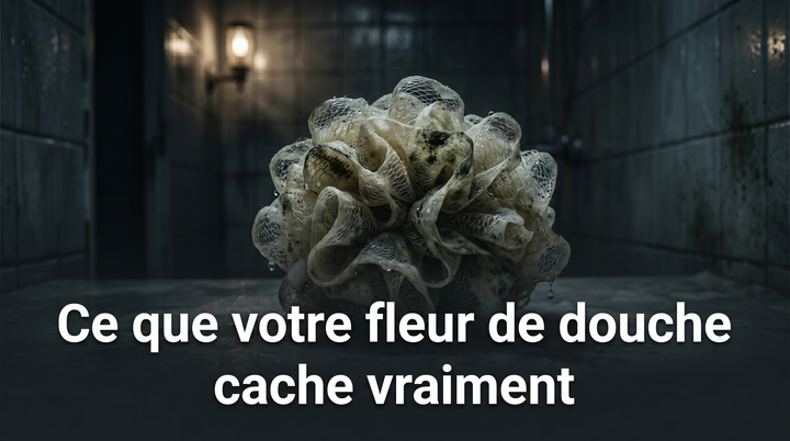 Ce que votre fleur de douche cache vraiment (et c'est pas beau)