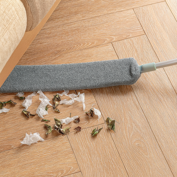 Plumeau télescopique - Ultra-plat pour les espaces difficiles d’accès