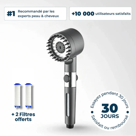 Pommeau de douche 3-en-1-HydroShower®