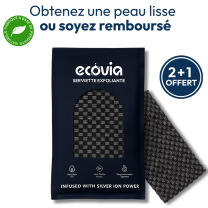 Serviette de douche exfoliante Ecovia