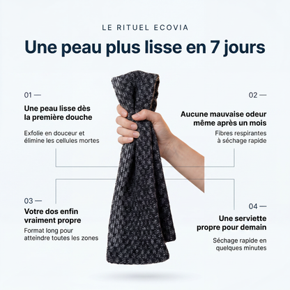 Serviette Ecovia avec Sangle