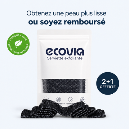 Serviette de douche exfoliante Ecovia
