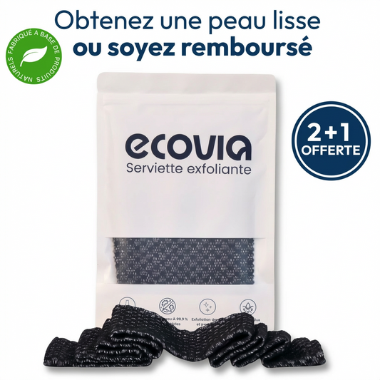 Serviette de douche exfoliante Ecovia