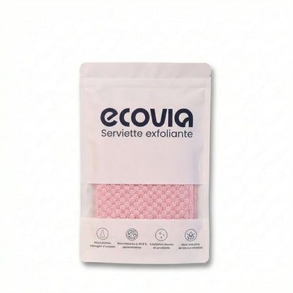 Serviette de douche exfoliante Ecovia